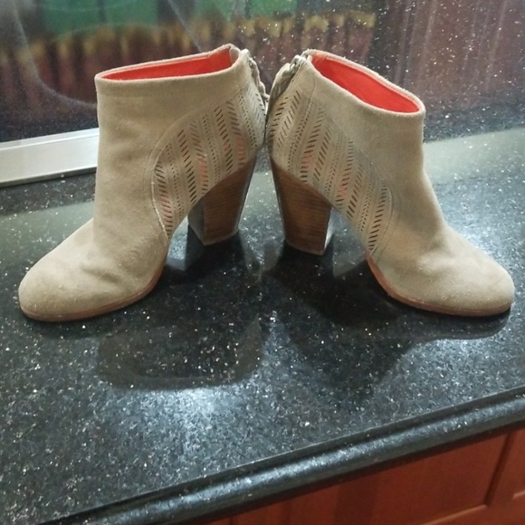 Coach Shoes - Beige coach booties